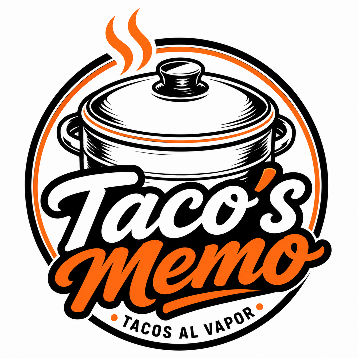 Logo de Tacos al Vapor Memo's